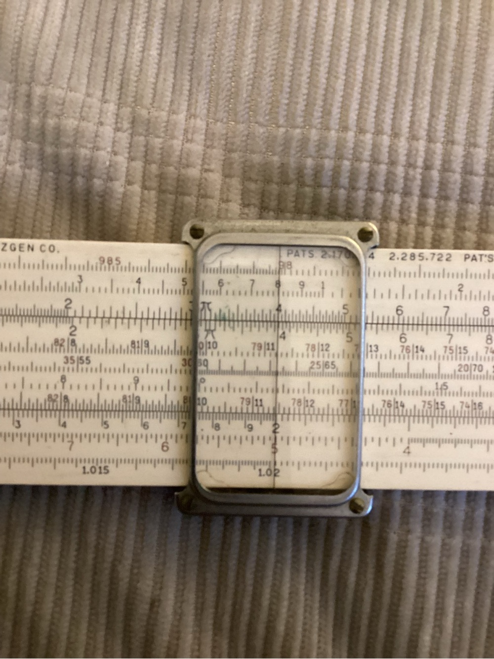 Vintage Dietzgen Engineering Slide Rule with Original Leather Case – Made in USA - Picture 12 of 16